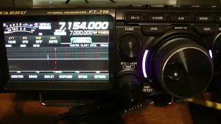 Yaesu FT-710 Noise Reduction Example