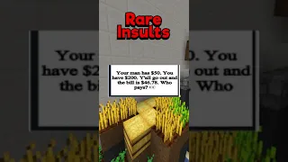 Rare Insults