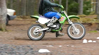 Kawasaki KX80 2-Stroke First Test Braaps | Raw Sound [DEP]