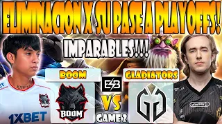 BOOM VS GLADIATORS BO3[GAME 2]ELIMINACION- PAKAZS VS CCNC, DYRACHYO-PGL WALLACHIA SEASON 1-DOTA- ESB