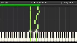 Beethoven - Ode to Joy - 9th Symphony - Piano Tutorial - Synthesia - How to play
