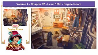 June's Journey - Volume 4 - Chapter 32 - Level 1035 - Engine Room (Complete Gameplay, in order)