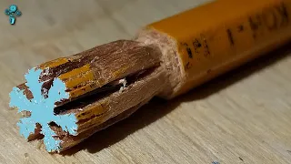 Лучшее видео TikTok о резьбе карандашей. Вырезаю  снежинку.