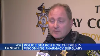 Police search for thieves in Pinconning pharmacy burglary