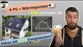 Fast keine Energiekosten mehr | PV + WP passt nicht zusammen!?