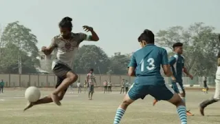 Jhund Football penalty shootout St. Johns College Vs Gaddi Godam | Jhund movie