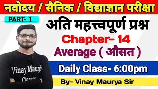 Chapter 15 / Average  / Jawahar Navodaya Vidyalaya / 2024 / Ashoka JNV Classes