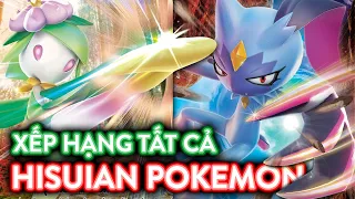 Xếp hạng TẤT CẢ Pokemon vùng miền Hisui - [POKEMON RANKING]