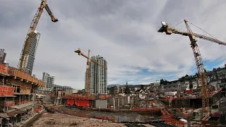 CraneVistas Tower Crane Time Lapse Diary March 8th 2021