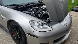 1000hp fully built supercharged C6 z06 Dart 427 stroked LSX walk around.