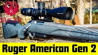 Ruger American Gen ii - 1st Shots and Sighting In