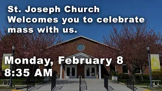 Monday, February 8, 2021 8:35 AM Mass