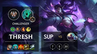 Thresh Support vs Braum - BR Challenger Patch 10.15