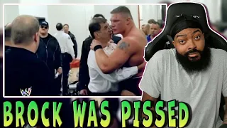 ROSS REACTS TO WWE WRESTLERS GETTING REAL ANGRY
