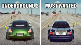 NFS Heat: MOST WANTED BMW M3 E46 GTR LE VS UNDERGROUND 2 NISSAN 350Z (WHICH IS FASTEST?)