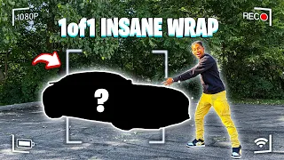 REVEALING MY NEW CRAZY WRAP FOR MY MERCEDES AMG GT *LIVERY STYLE?*