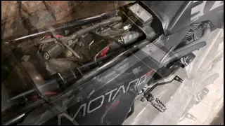 Baltmotors motard 200 (2009) первый запуск после зимы