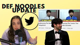 Def Noodles Update - Twitter, H3 Podcast Responds, Addressing New Allegations