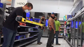 Farting 6 Feet Away from People at Walmart! | Jack Vale