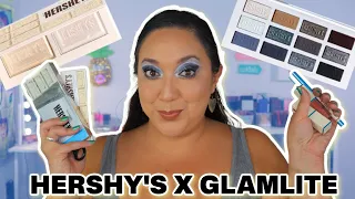 New! Glamlite Hershey's Cookies and Cream Collection | Review & 1 Look
