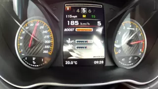 2015 Mercedes-AMG GT S (375kW/510hp) 0-200kmh with GPS results!