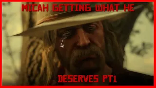 Micah being bullied for almost 10 minutes straight-rdr2