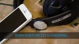 sennheiser hd 215 II unboxing