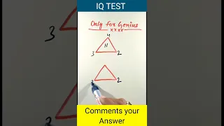 Find the missing number | math puzzle|iq test| #maths #trending #youtubeshorts #explore #mathsscam