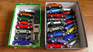 2 Boxes Filled With Large Number of Cars