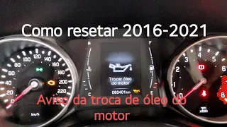 COMO RESETAR O AVISO DA TROCA DE ÓLEO FIAT TORO DIESEL E FLEX