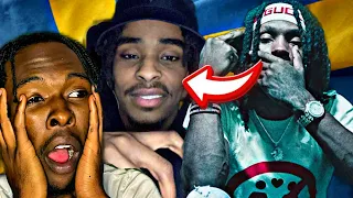 Sweden King Von Going Viral! Shacki X Sticky - Saxning & Prime Time | AMERICAN REACTS TO SWEDISH RAP