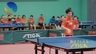 Amazing defensive player (hand-picked by Ma Long)