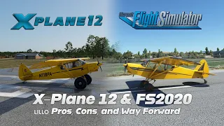 X-Plane 12 & Microsoft Flight Simulator 2020 | Pros and Cons