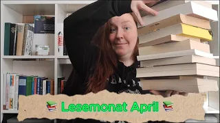 📚 Lesemonat April | 1 Highlight, viel mittelmäßiges & 2 Abbrüche 🤷🏻‍♀️