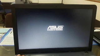 How to boot Asus Labtop X541U from USB drive or CD-ROM