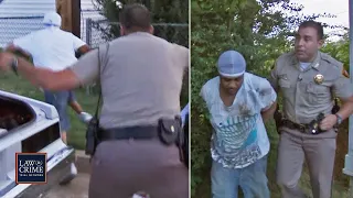 'Tired of Playing!': Man Attempts to Flee Police After Being Caught with Marijuana (COPS)