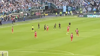 Lazio Cremonese 3-2 - L’ultimo ingresso in campo di Stefan Radu