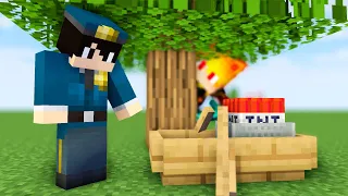 ЗАЧЕМ Я ЗАМАНИЛ ПОЛИЦИЮ В ЛОВУШКУ В МАЙНКРАФТ ! Алексбой Minecraft