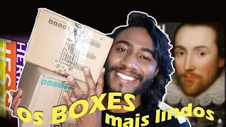 UNBOXING DE LIVROS NOVOS - WAGNER GASPAR