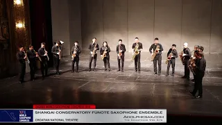 Devil´s Rag by Jean Matitia   Shanghai Conservatory Saxophone Ensemble   XVIII World Sax Congress 20