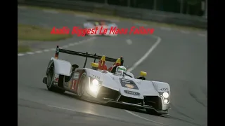 The Car that ended Audis dominance at Le Mans, the history of the Audi R15 TDI