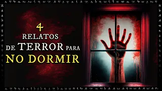 4 Historias de Terror para NO DORMIR (15) | Relatos de horror Reales | Herr Terror en la Oscuridad