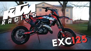 KTM EXC 125 TUNING STORY I Supermoto Dream Bike