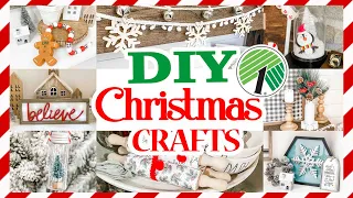 🎄The CUTEST Christmas Crafts YET!  (They are all so fun!) Dollar Tree Christmas DIYs 2023!