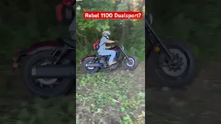 Is the Honda Rebel 1100 a Dualsport?!