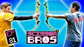 Bows, Arrows and Tasty Pig Eyes | Scissor Bros w/ Steebee Weebee & Jeremiah Watkins | Ep 81