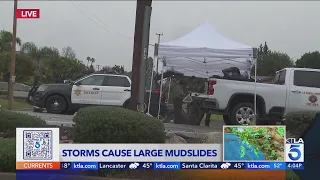 Mudslide prompts evacuations in Hacienda Heights