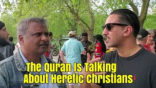 Speakers Corner - Uncle Sam & Saracen (Muslim) - What Christians Were Talking To Muhammad?