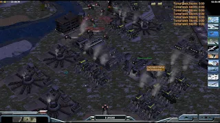 USA Assault General [Reborn Mod] 1 v 6 Hard China Supreme Commander | Command & Conquer Generals ZH