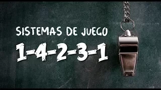 SISTEMAS DE JUEGO: 1-4-2-3-1. VENTAJAS Y DESVENTAJAS